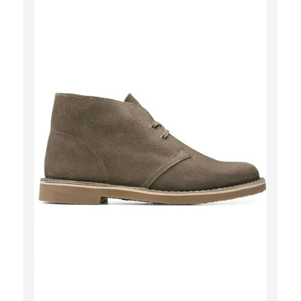 Clarks Mens Bushacre 3 Olive Suede Chukka Desert Boots Sz 10 OrthoLite 26153531